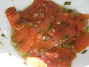 Lox and Avocado Summer Salad 025