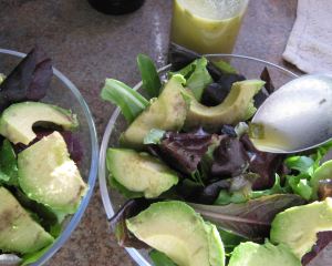 Lox and Avocado Summer Salad 034