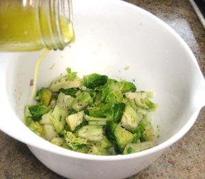 Lemon Brussels Sprouts 011