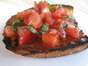 Tomato and Basil Bruschetta
