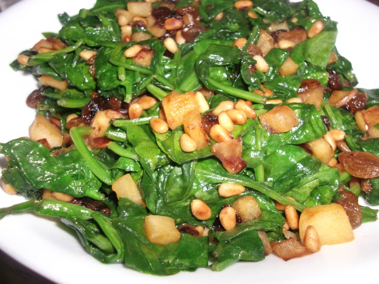 Catalan Spinach