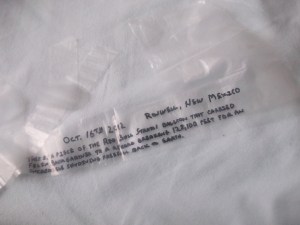 Piece of Felix Baumgartner's balloon