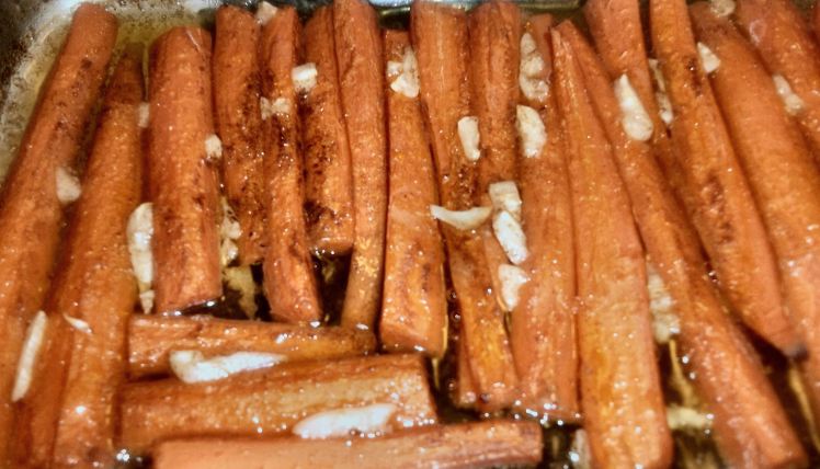 Olive Oil Braised Carrots 044