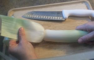 Olive Oil Braised Leeks 005