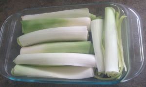 Olive Oil Braised Leeks 017