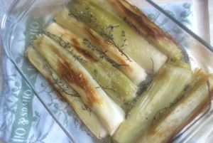 Olive Oil Braised Leeks 037