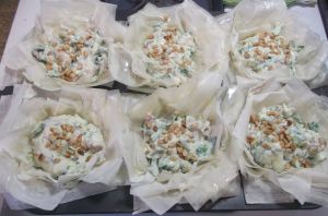 Phyllo Ham and Blue Cheese Tart 065