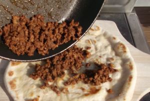 Chorizo Egg Pizza 011