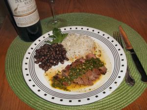 Churrasco Beef with Chimichurri 040
